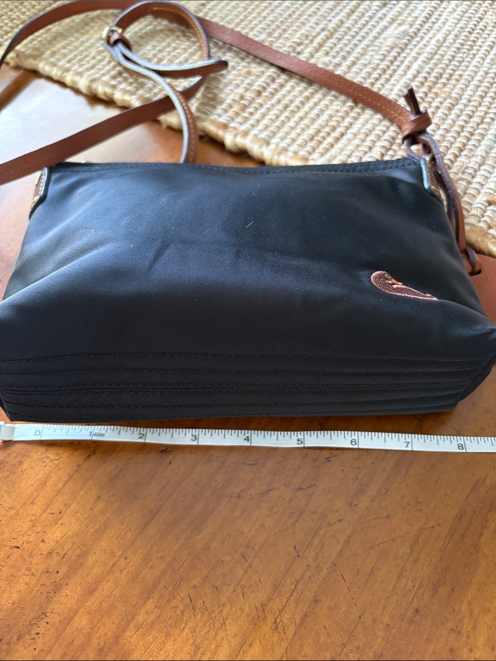 Navy Dooney Crossbody Bag. Used once . - Picture 11 of 12